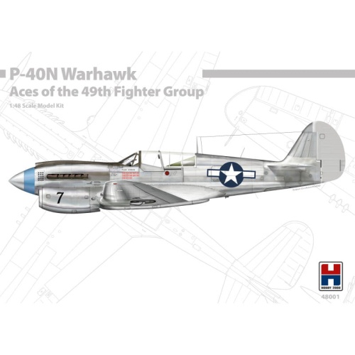 P-40N Warhawk Aces of The 49th Fighter Group 1:48 Hobby 2000 48001