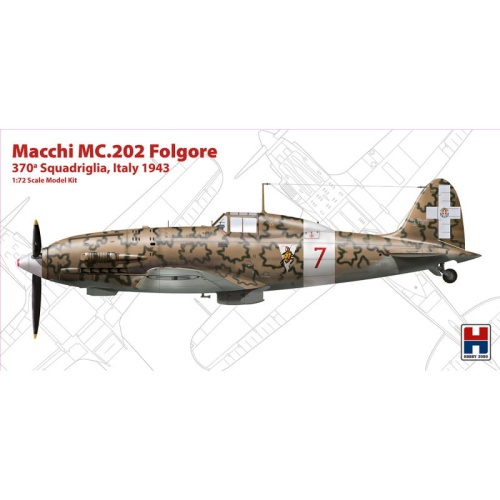 Macchi MC.202 Italy 1943 1:72 Hobby 2000 72008