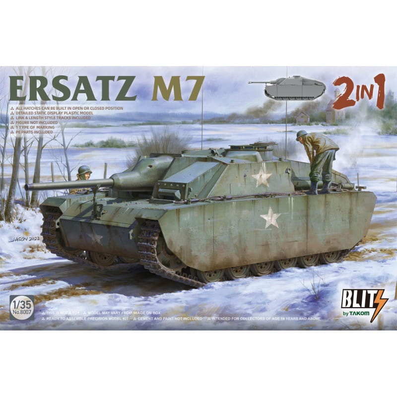Zdjęcie główne produktu Ersatz M7 2 in 1 1:35 Takom 8007