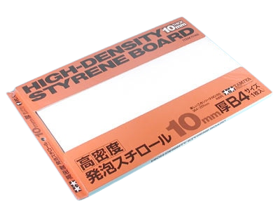 Zdjęcie główne produktu High-Density Styrene Board 10mm B4 (1pc.) Tamiya 70165