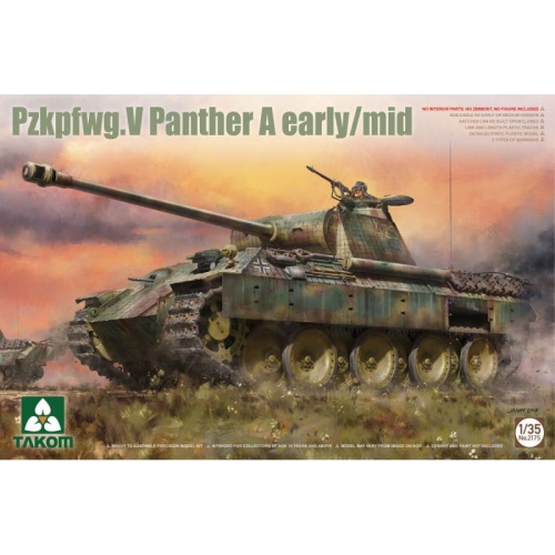 Panzerkampfwagen V Panther A (early/mid) 1:35 Takom 2175