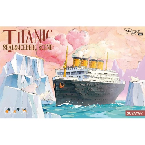 Titanic Seal + Iceberg Scene Suyata SL-001