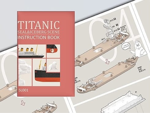 Zdjęcie dodatkowe produktu Titanic Seal + Iceberg Scene Suyata SL-001