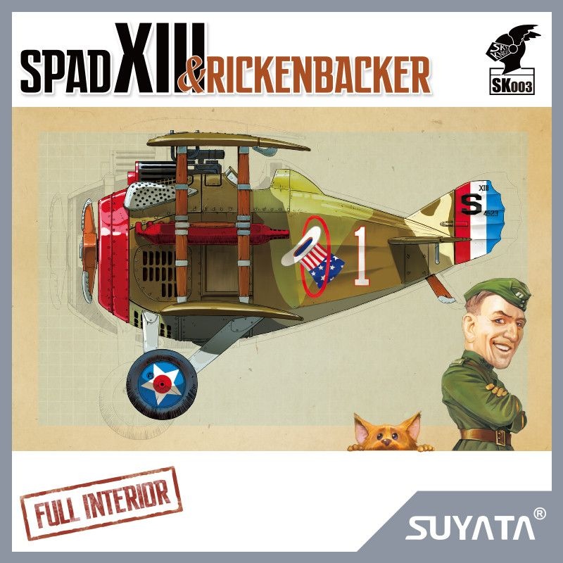 Zdjęcie główne produktu Spad XIII Rickenbacker Full Interior Suyata SK-003