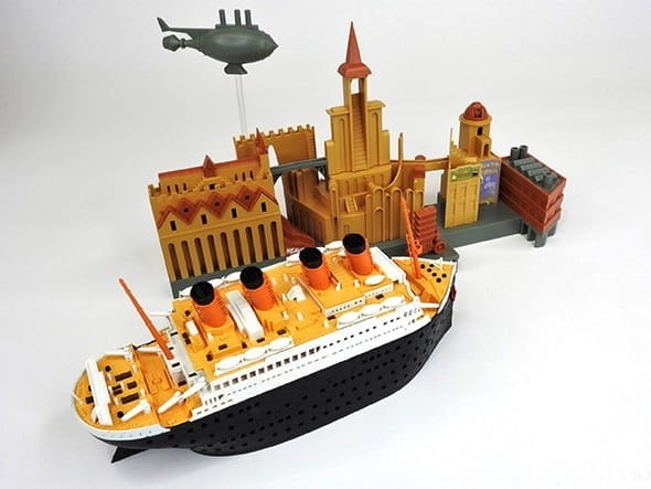 Zdjęcie dodatkowe produktu Titanic Port Scene and Vehicle Suyata SL-002