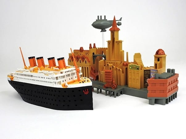 Zdjęcie dodatkowe produktu Titanic Port Scene and Vehicle Suyata SL-002