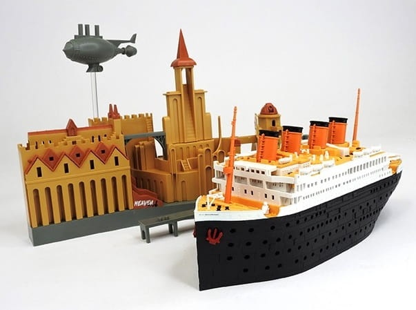 Zdjęcie dodatkowe produktu Titanic Port Scene and Vehicle Suyata SL-002