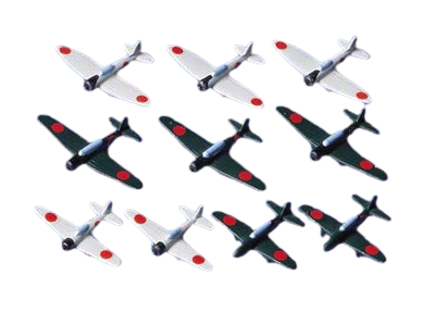 Zdjęcie główne produktu Japanese Naval Planes (Early Pacific War) 1:700 Tamiya 31511
