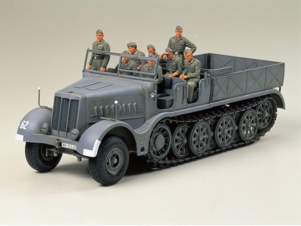 Zdjęcie dodatkowe produktu German 18ton Heavy Half-Track FAMO 1:35 Tamiya 35239