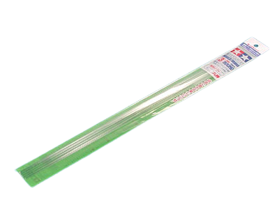 Zdjęcie główne produktu Pręt plastikowy (miękki plastik) śr. 3mm, dł. 40cm (5szt) Tamiya 70159