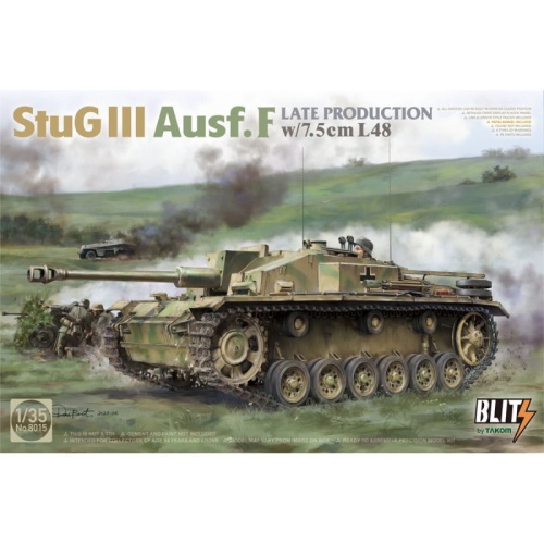 StuG III Ausf.F w/7.5 cm L48 Late 1:35 Takom 8015
