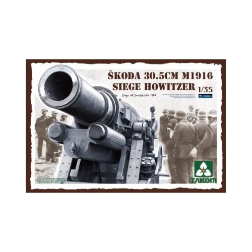 Skoda 30.5Cm M1916 Siege Howitzer 1:35 Takom 2011