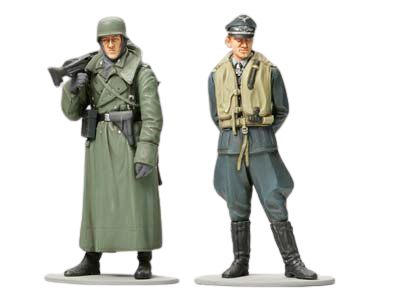 WWII German Machine Gunner and Luftwaffe Ace Pilot 1:35 Tamiya 89641