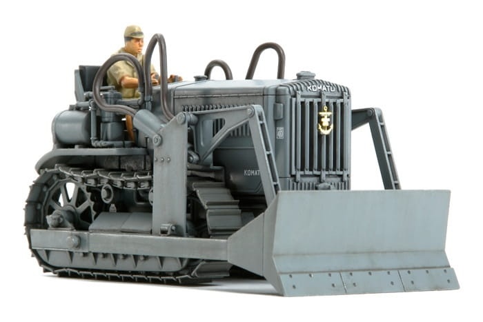 Zdjęcie dodatkowe produktu Japanese Navy Komatsu G40 Bulldozer 1:48 Tamiya 32565