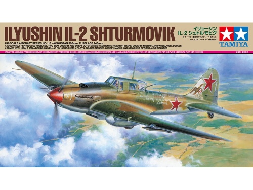 Ilyushin Il-2 Shturmovik 1:48 Tamiya 61113