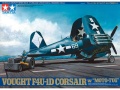 Zdjęcie główne produktu Vought F4U-1D Corsair w/Moto-Tug 1:48 Tamiya 61085