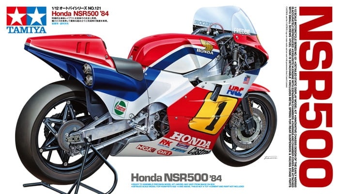 Zdjęcie główne produktu Honda NSR500 '84 1:12 Tamiya 14121