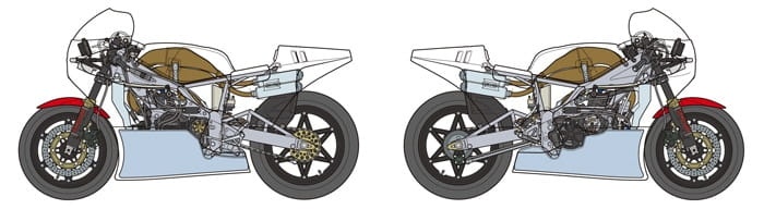 Zdjęcie dodatkowe produktu Honda NSR500 '84 1:12 Tamiya 14121
