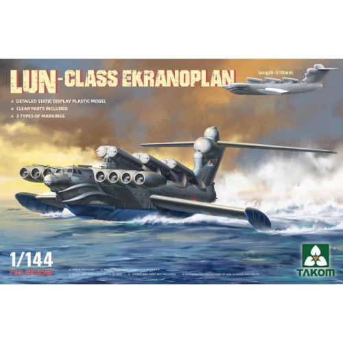 Lun-Class ekranoplan (Project 903) 1:144 Takom 3002