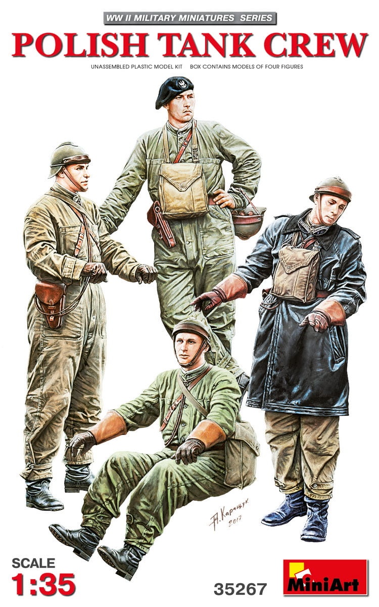 Zdjęcie główne produktu Polish Tank Crew 1:35 MiniArt 35267