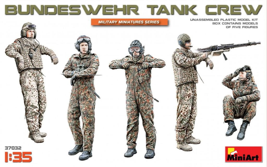 Zdjęcie główne produktu Bundeswehr Tank Crew 1:35 MiniArt 37032