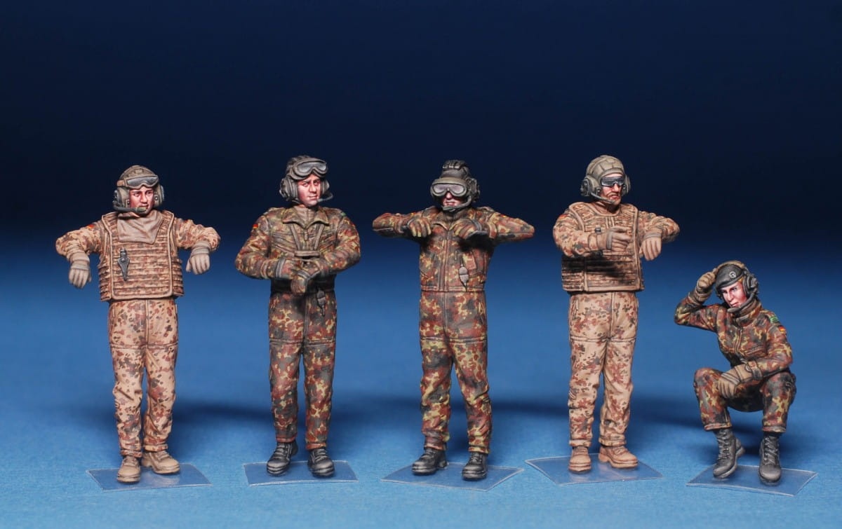 Zdjęcie dodatkowe produktu Bundeswehr Tank Crew 1:35 MiniArt 37032