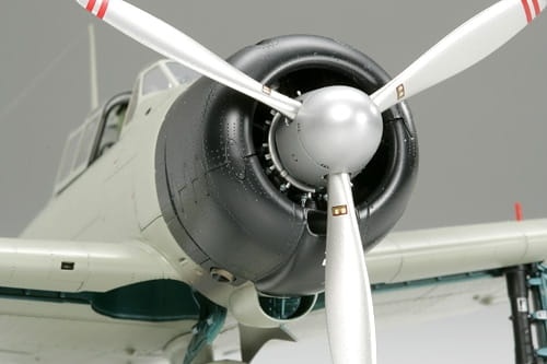 Zdjęcie dodatkowe produktu Mitsubishi A6M2b Zero Fighter (Zeke) 1:32 Tamiya 60317