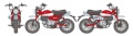 Zdjęcie dodatkowe produktu Honda Monkey 125 1:12 Tamiya 14134