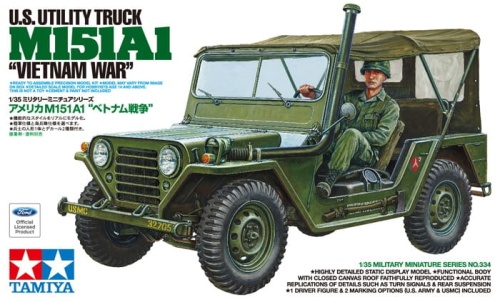 US Utility Truck M151A1 Vietnam War 1:35 Tamiya 35334