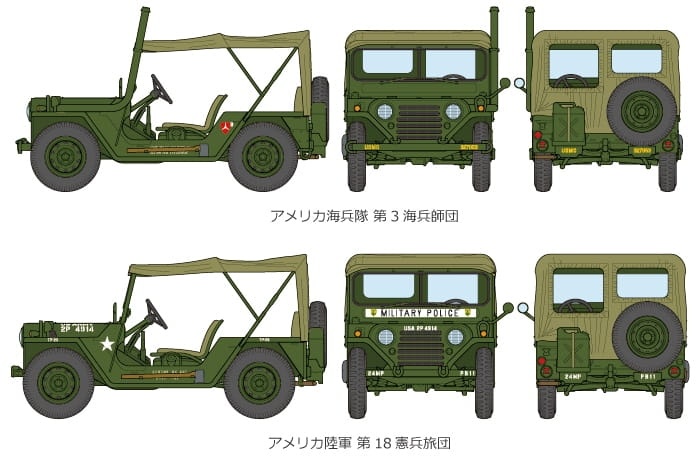 Zdjęcie dodatkowe produktu US Utility Truck M151A1 Vietnam War 1:35 Tamiya 35334