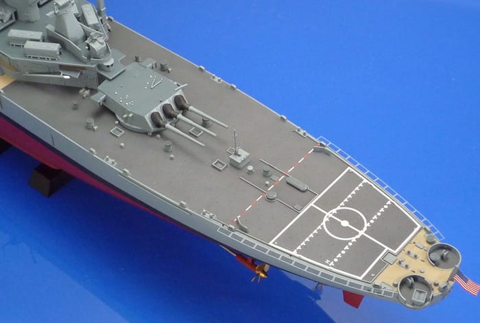 Zdjęcie dodatkowe produktu US Battleship BB-63 Missouri (Circa 1991) 1:350 Tamiya 78029