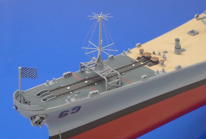 Zdjęcie dodatkowe produktu US Battleship BB-63 Missouri (Circa 1991) 1:350 Tamiya 78029