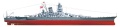Zdjęcie dodatkowe produktu Musashi Japanese Battleship 1:350 Tamiya 78031