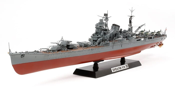 Zdjęcie dodatkowe produktu Japanese Heavy Cruiser Tone 1:350 Tamiya 78024