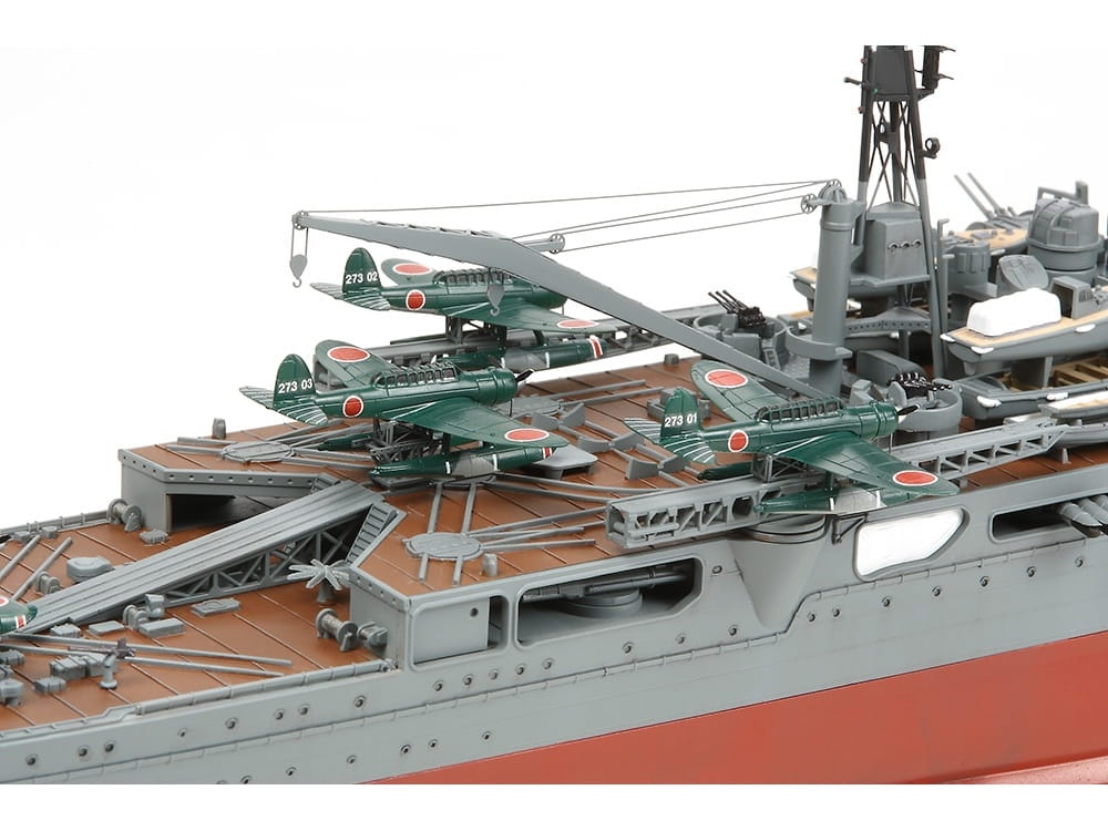 Zdjęcie dodatkowe produktu Japanese Heavy Cruiser Tone 1:350 Tamiya 78024