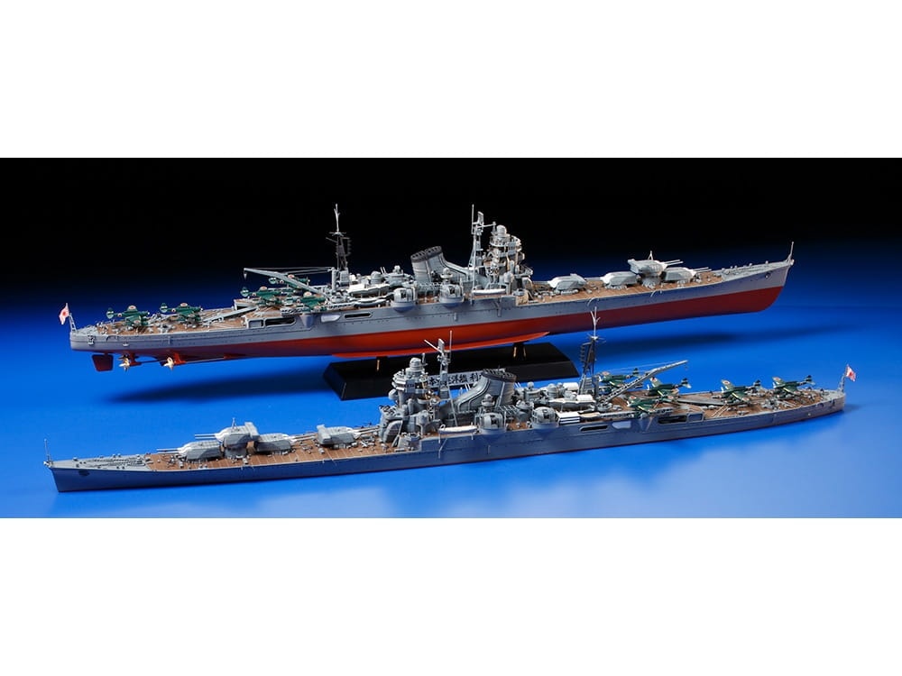 Zdjęcie dodatkowe produktu Japanese Heavy Cruiser Tone 1:350 Tamiya 78024