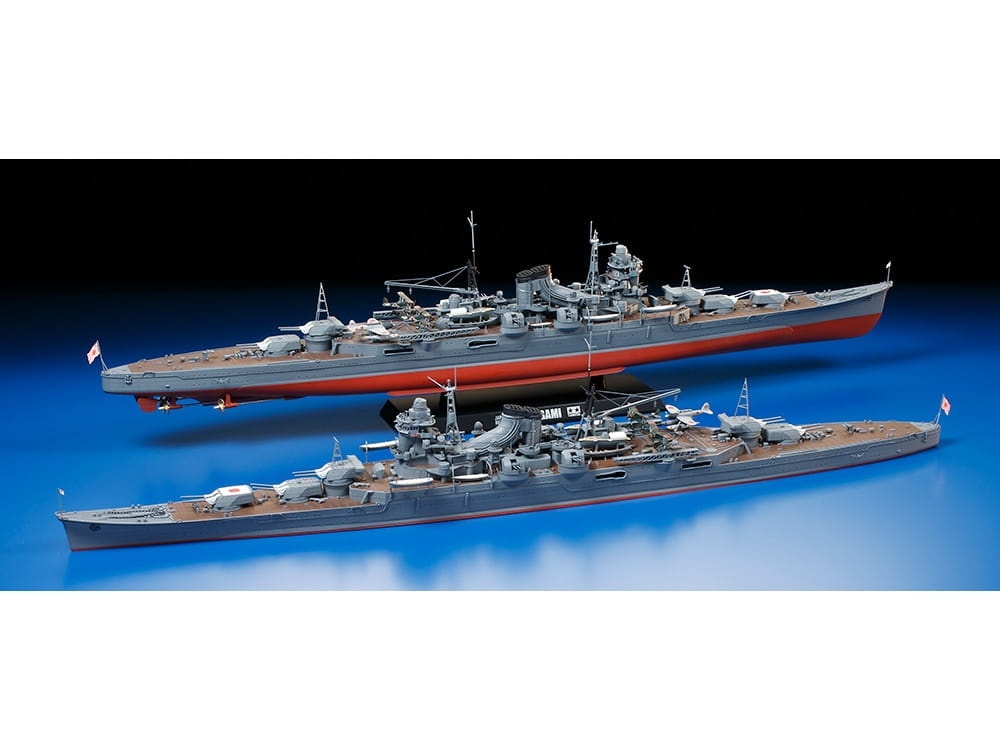 Zdjęcie dodatkowe produktu Japanese Heavy Cruiser Mogami 1:350 Tamiya 78023