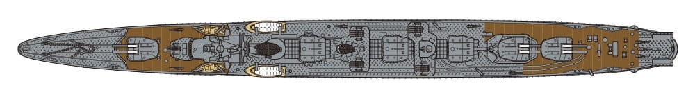 Zdjęcie dodatkowe produktu Japanese Navy Destroyer Shimakaze 1:700 Tamiya 31460