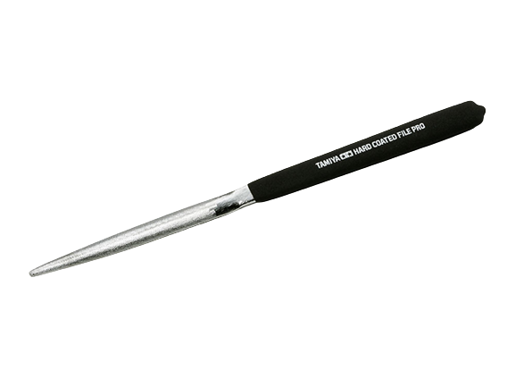 Zdjęcie główne produktu Pilnik modelarski półokrągły (szer. 7,5mm) Tamiya 74073