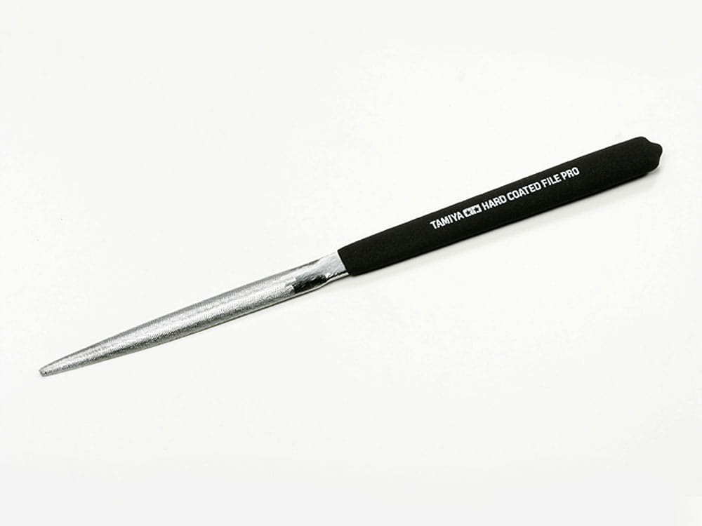 Zdjęcie dodatkowe produktu Pilnik modelarski półokrągły (szer. 7,5mm) Tamiya 74073