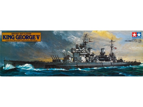 British Battleship King George V 1:350 Tamiya 78010