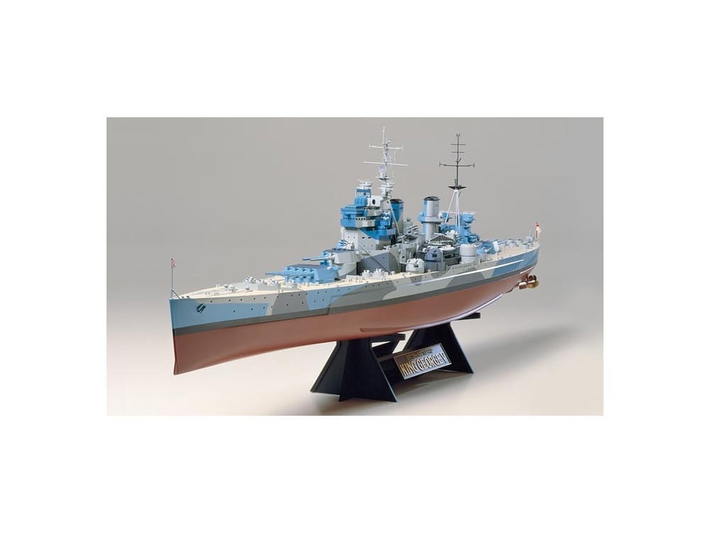 Zdjęcie dodatkowe produktu British Battleship King George V 1:350 Tamiya 78010