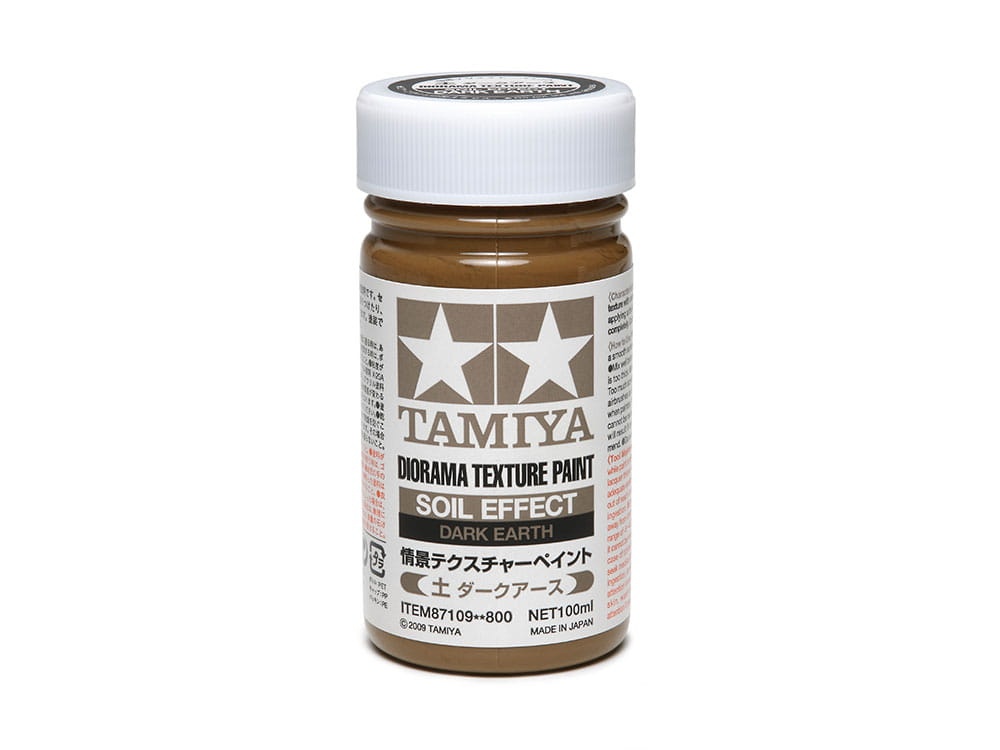 Zdjęcie główne produktu Diorama Texture Paint (Soil Effect, Dark Earth) Tamiya 87109