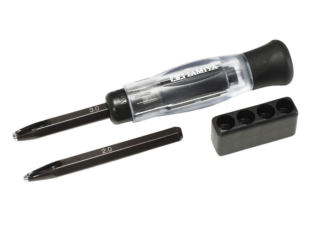 Zdjęcie główne produktu Dziurkacz modelarski (2mm/3mm) Tamiya 74122
