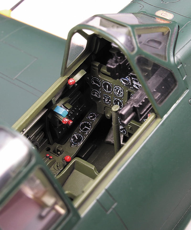 Zdjęcie dodatkowe produktu Mitsubishi A6M5c Zero Type 52 Type C 1:32 Hasegawa ST34