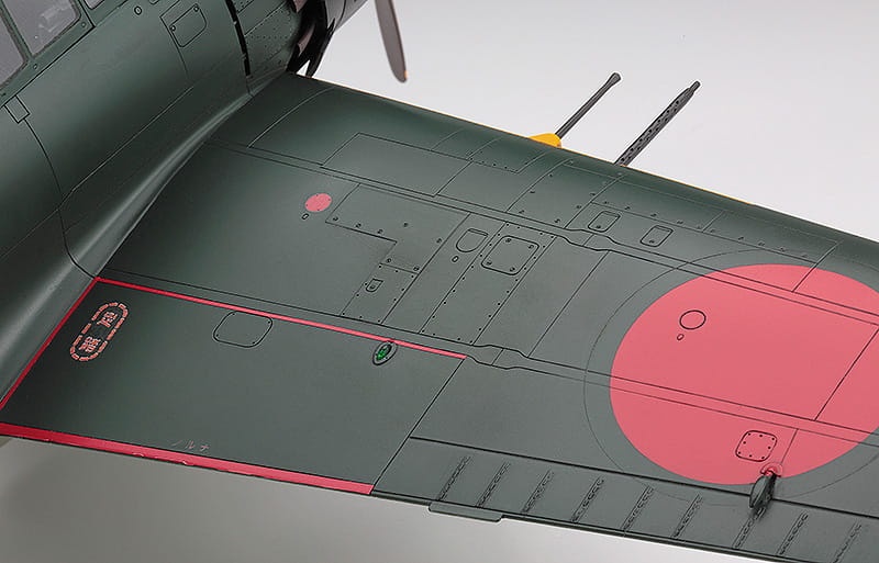 Zdjęcie dodatkowe produktu Mitsubishi A6M5c Zero Type 52 Type C 1:32 Hasegawa ST34