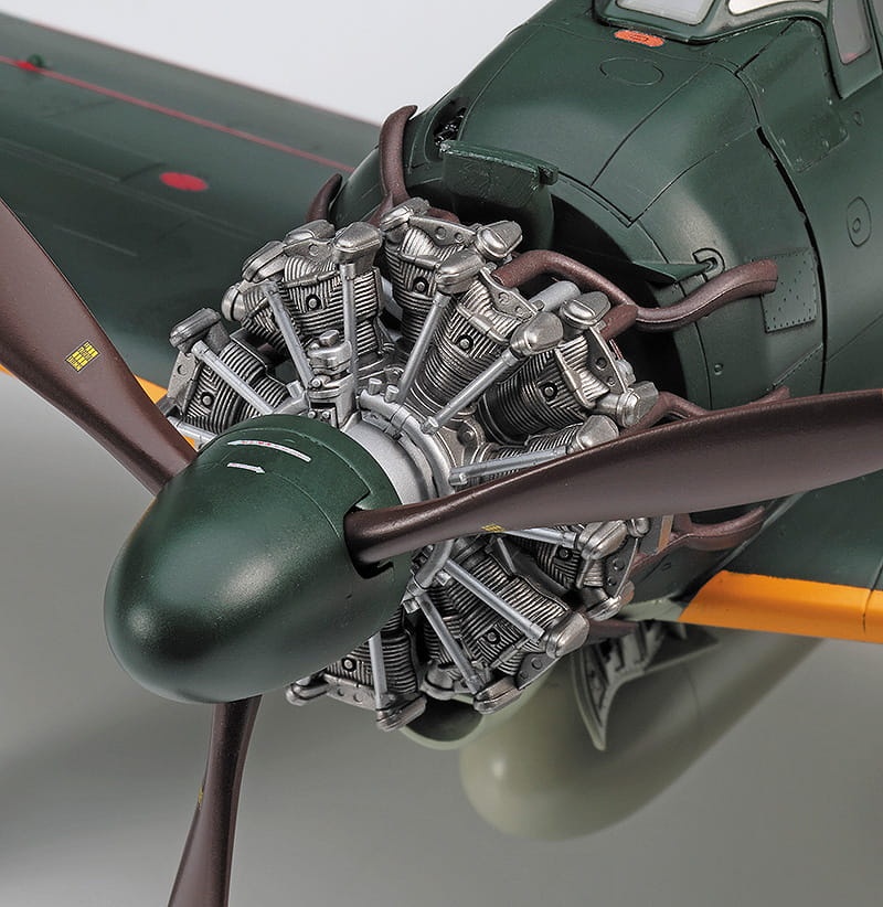 Zdjęcie dodatkowe produktu Mitsubishi A6M5c Zero Type 52 Type C 1:32 Hasegawa ST34