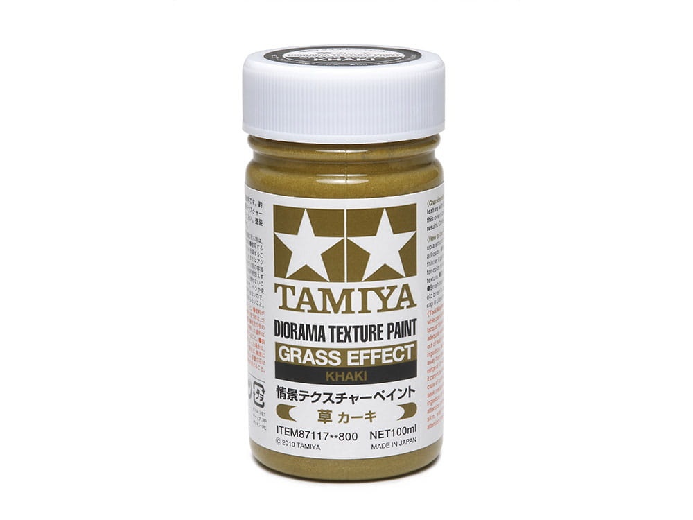Zdjęcie główne produktu Diorama Texture Paint (Grass, Khaki) Tamiya 87117