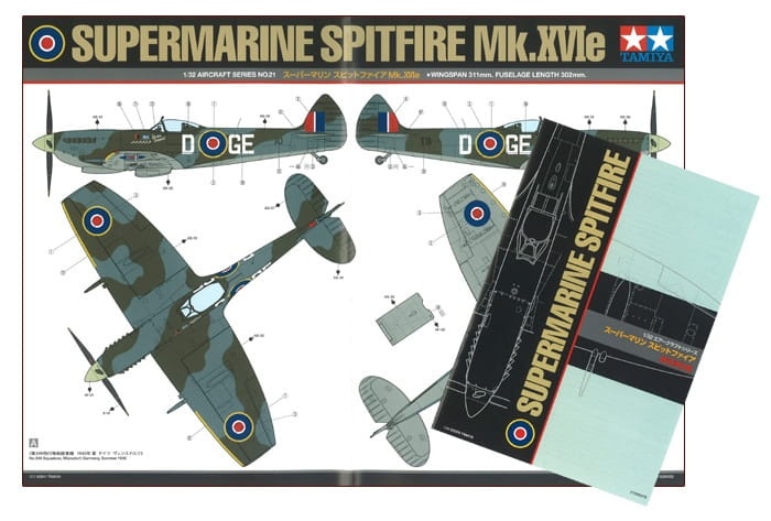 Zdjęcie dodatkowe produktu Supermarine Spitfire Mk.XVIe 1:32 Tamiya 60321