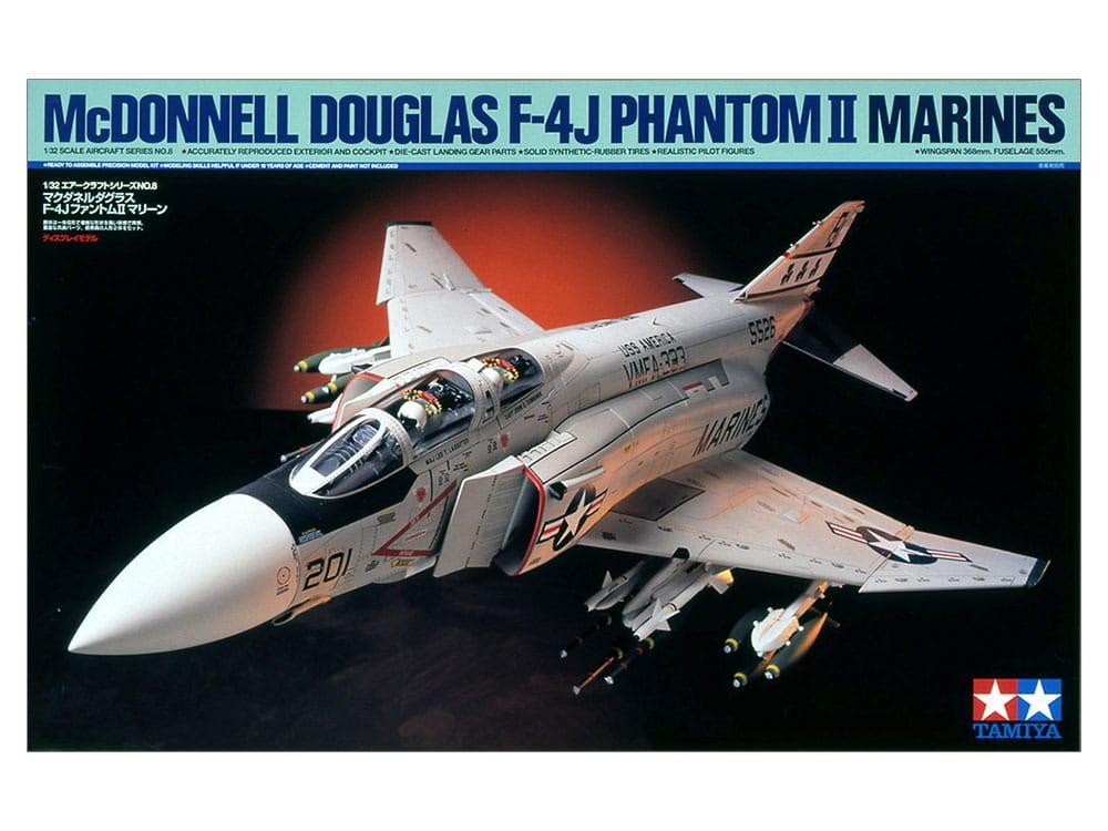 Zdjęcie główne produktu McDonnell Douglas F-4J Phantom II Marines 1:32 Tamiya 60308